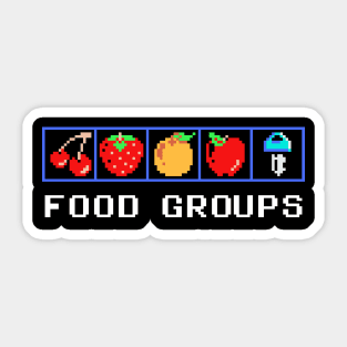 Food Groups Sticker